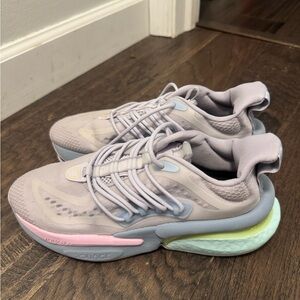 adidas Women's Sneakers in Pastel Pink and Mint